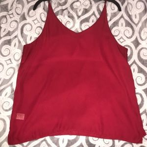 RED SPAGHETTI TANK❤️